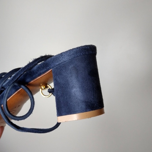 Suede Lace Up Heels, 41 (9.5/10), PRICE FIRM! - Picture 6 of 10